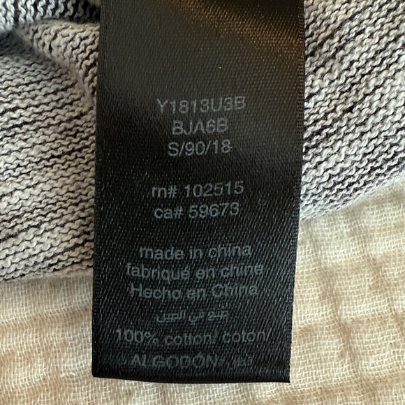 John Varvatos Striped Knit Sweater - Picture 8 of 9